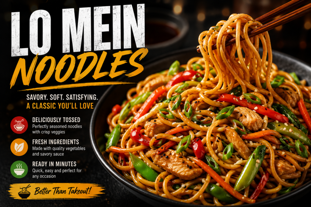 lo mein noodles