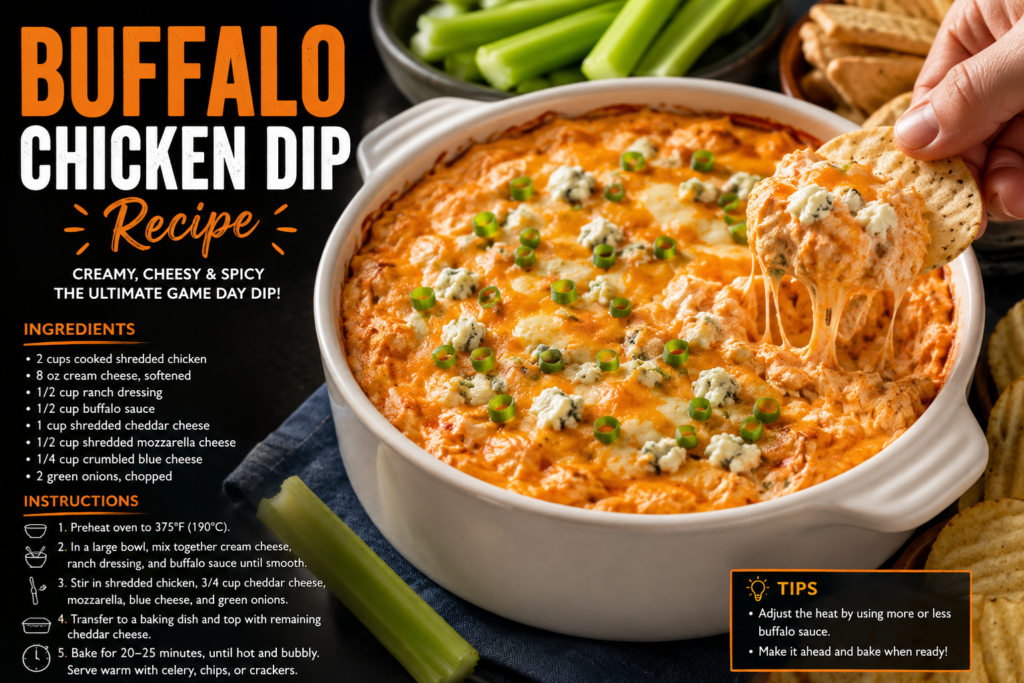 buffalo chicken dip creamy