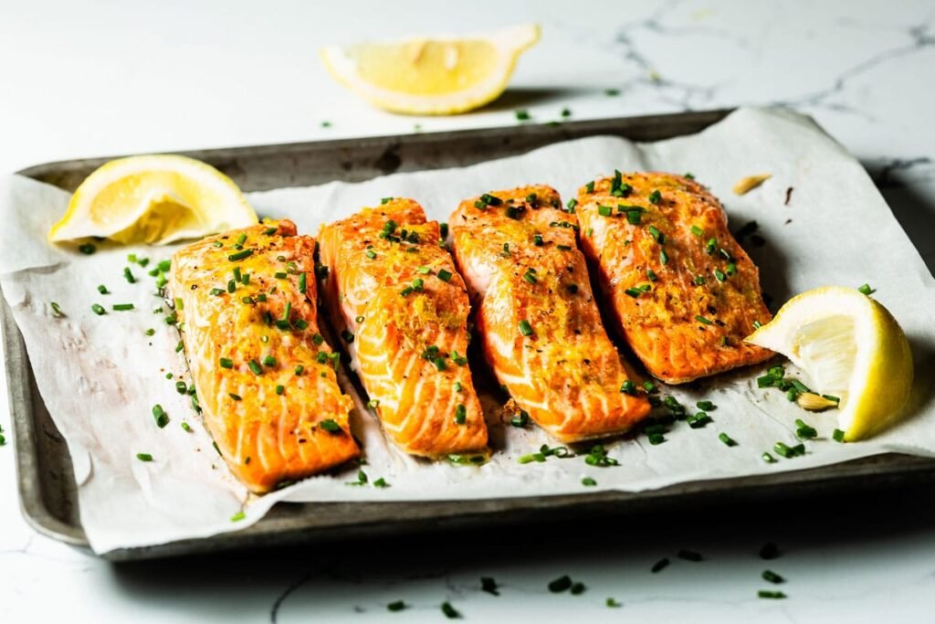 how to bake salmon