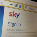 sky email login