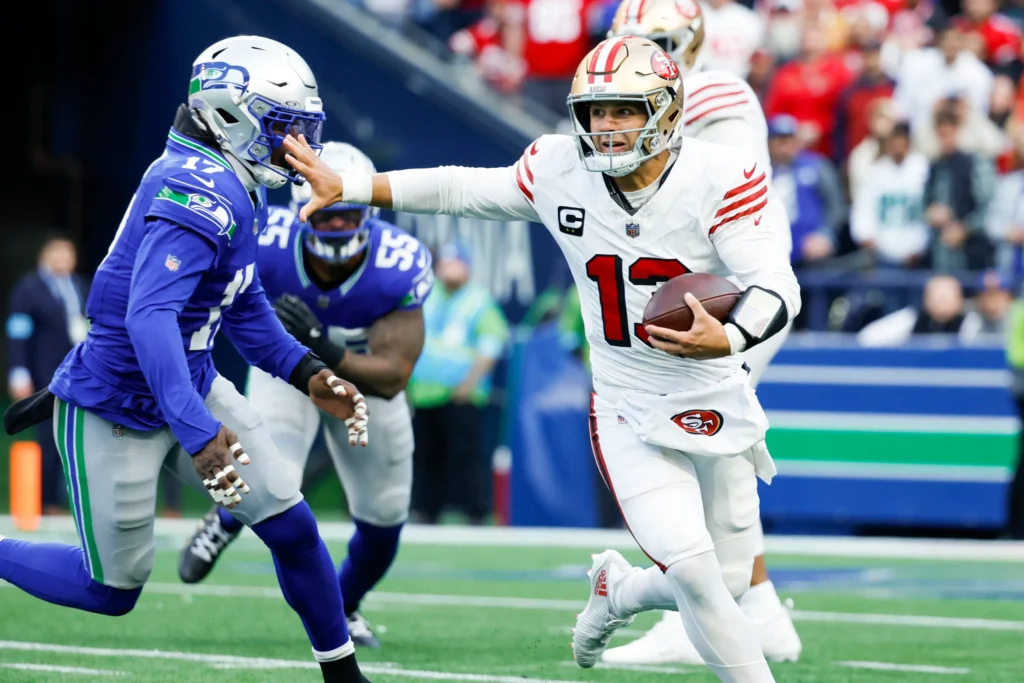 49ers vs seahawks match player stats