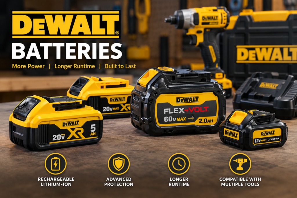 dewalt batteries